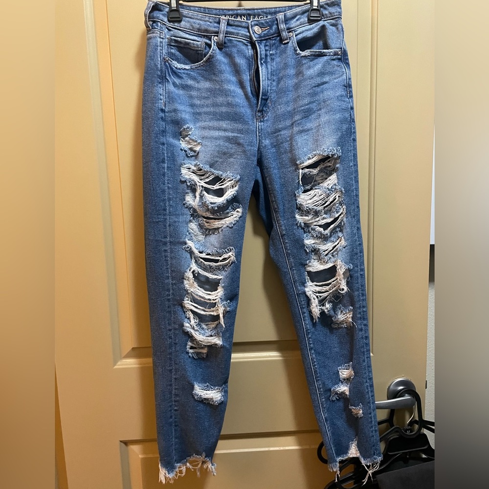 American eagle straight leg jean size 8